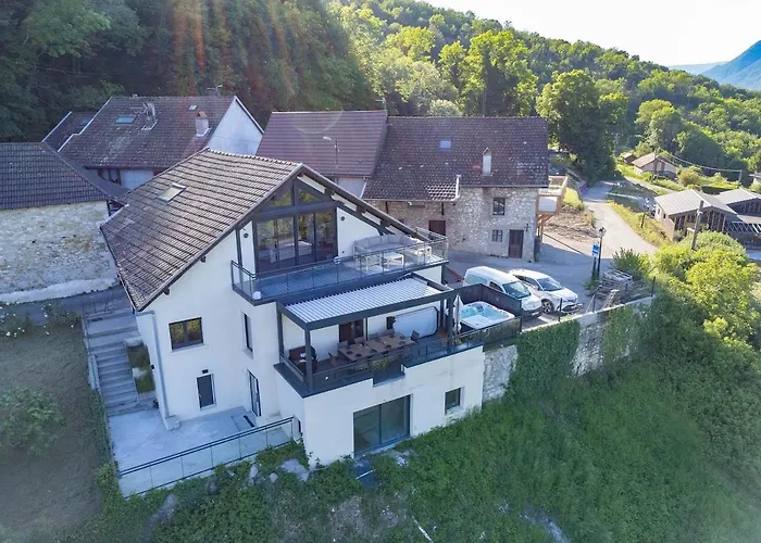 & Terrasse Du Bourget - Jacuzzi Vila *
